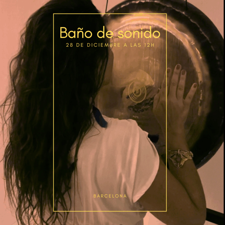 Baño de sonidos sagrados con Gong