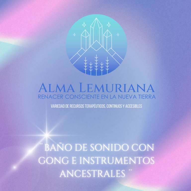 Baño de Sonido con Gong e Instrumentos Ancestrales