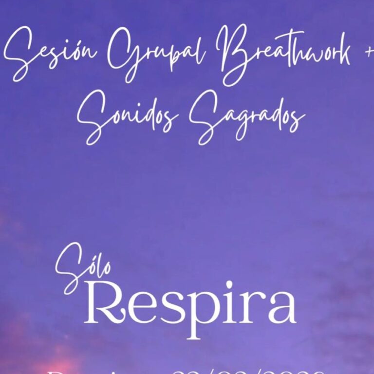 Sesión Grupal de Respiración Consciente con Sonidos Sagrados