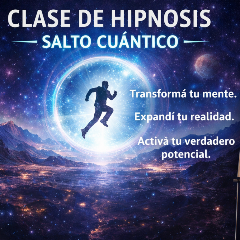 CLASE DE HIPNOSIS – SALTO CUÁNTICO