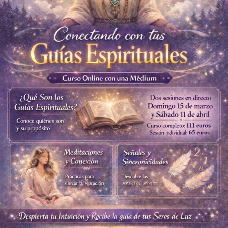 Taller para conectar con tus Guías y desarrollar tus Dones