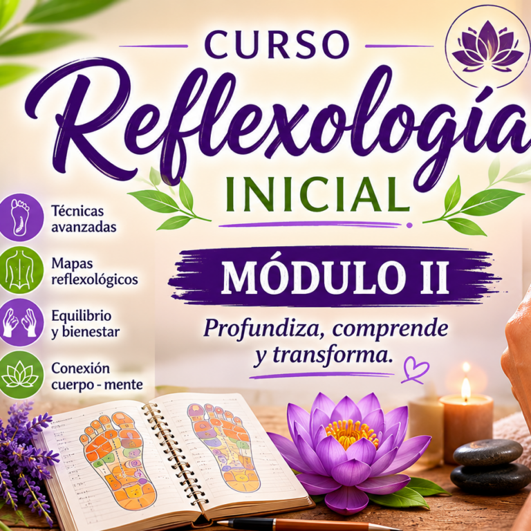 curso reflexología Inicial modulo II