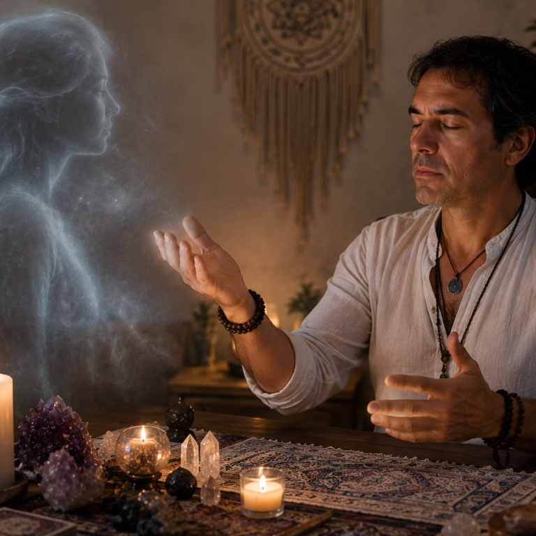 Mediumnidad 1:1 — Conexión y Mensajes desde el Mundo Espiritual